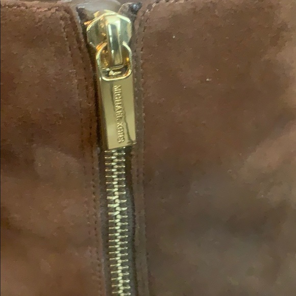 Michael Kors  light brown suede ankle boots - Picture 4 of 4